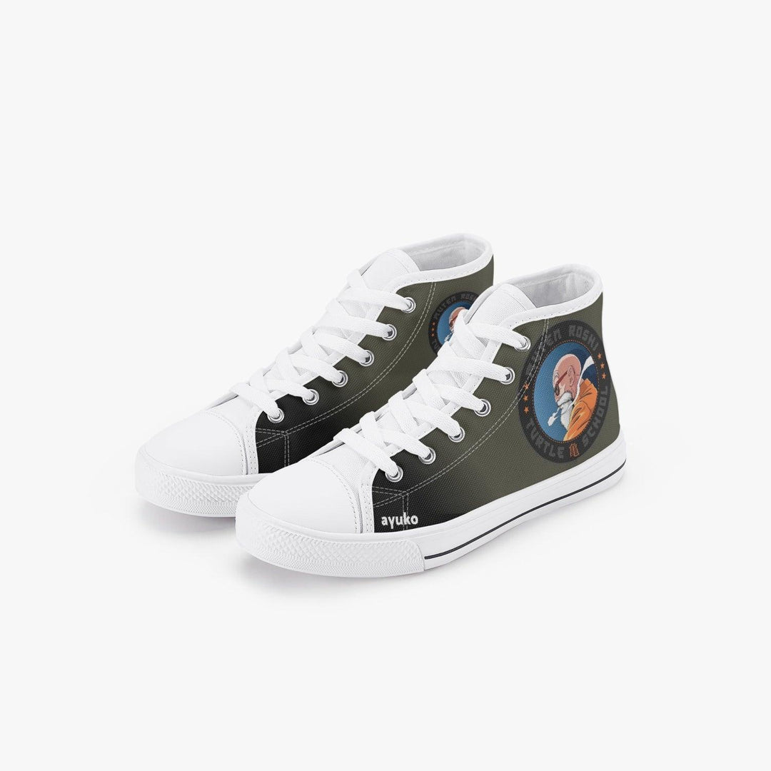 Dragon Ball Super Master Roshi Kids A-Star High Anime Shoes _ Dragon Ball Super _ Ayuko