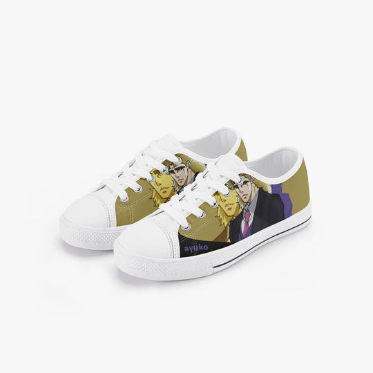 JoJo's Bizarre Adventure Robert E Speedwagon Kids A-Star Low Anime Shoes _ JoJo's Bizarre Adventure _ Ayuko