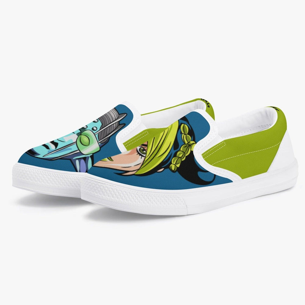 JoJo's Bizarre Adventure Jolyne Kujo Kids Slipons Anime Shoes _ JoJo's Bizarre Adventure _ Ayuko