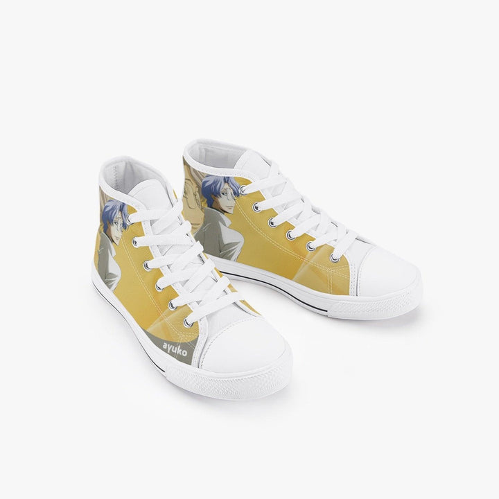 Code Geass Lloyd Asplund Kids A-Star High Anime Shoes _ Code Geass _ Ayuko