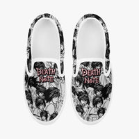 Thumbnail for Death Note L Black White Kids Slip Ons Anime Shoes _ Death Note _ Ayuko