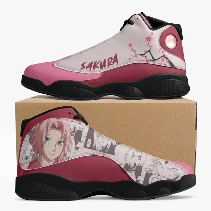 Naruto Shippuden Sakura Haruno JD13 Anime Shoes _ Naruto _ Ayuko