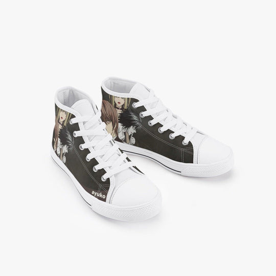 Death Note Death Note Kids A-Star High Anime Shoes _ Death Note _ Ayuko