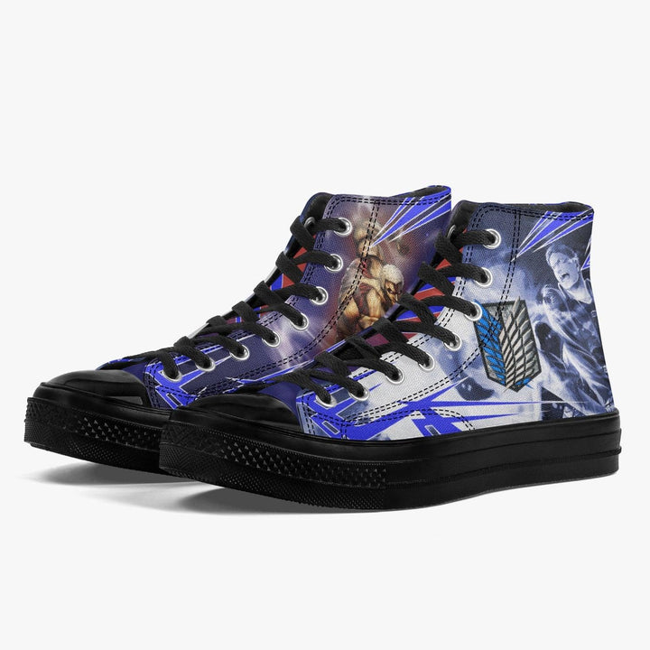 Attack On Titan Reiner Braun A-Star High Anime Shoes _ Attack On Titan _ Ayuko