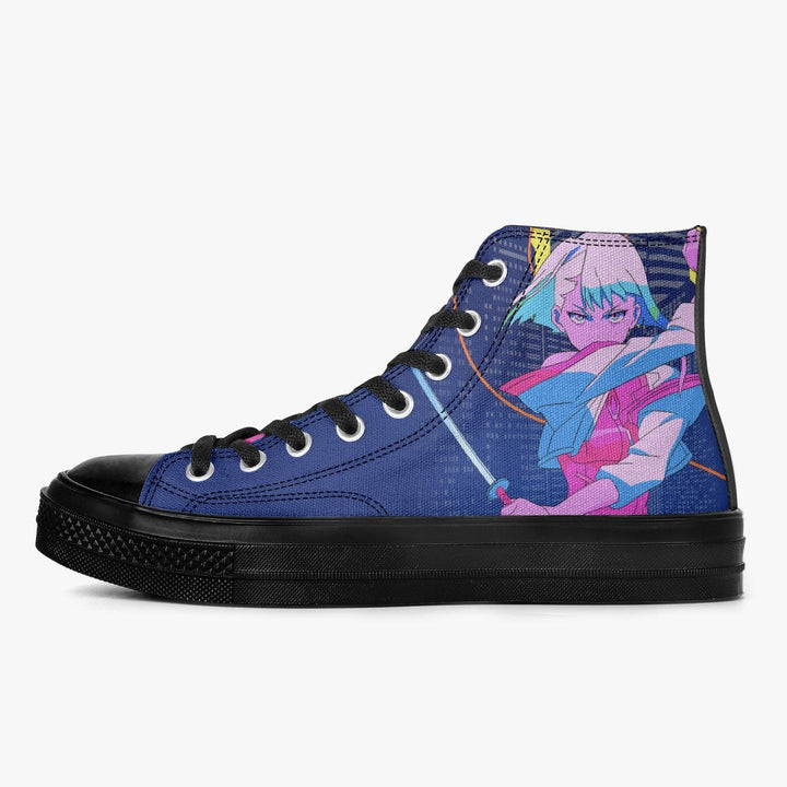 Cyberpunk Edgerunners Lucy A-Star High Anime Shoes _ Cyberpunk Edgerunners _ Ayuko