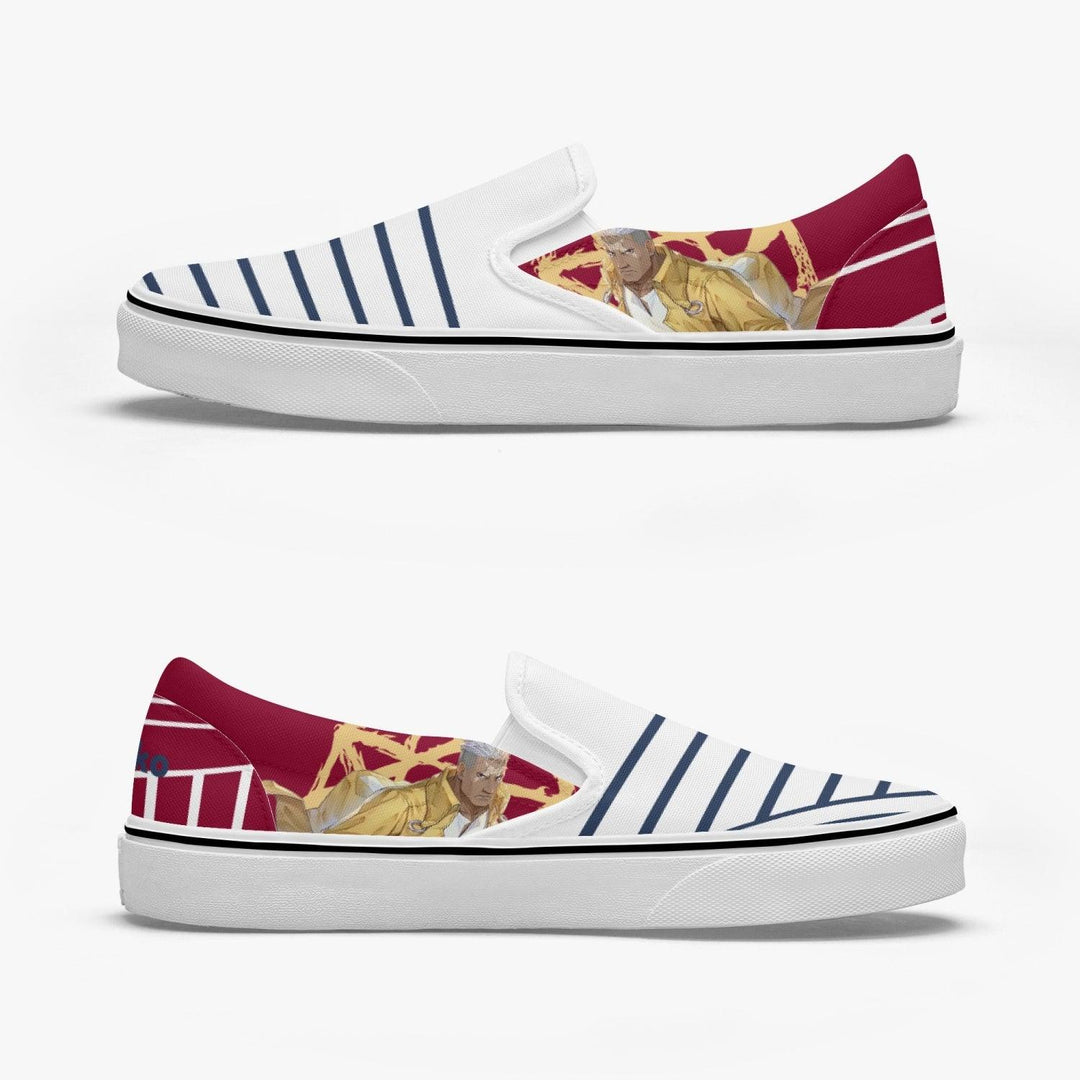 Fullmetal Alchemist Scar Slip Ons Anime Shoes _ Fullmetal Alchemist _ Ayuko