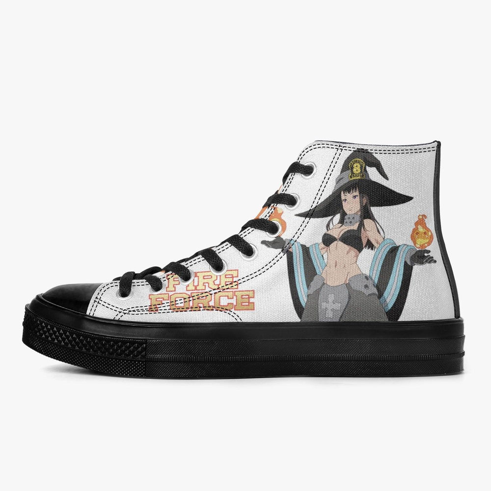 Fire Force Maki Oze A-Star High Anime Shoes _ Fire Force _ Ayuko