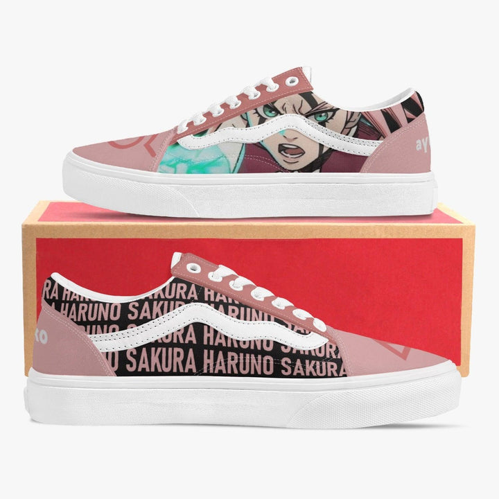 Naruto Shippuden Sakura V-OK Anime Shoes _ Naruto _ Ayuko