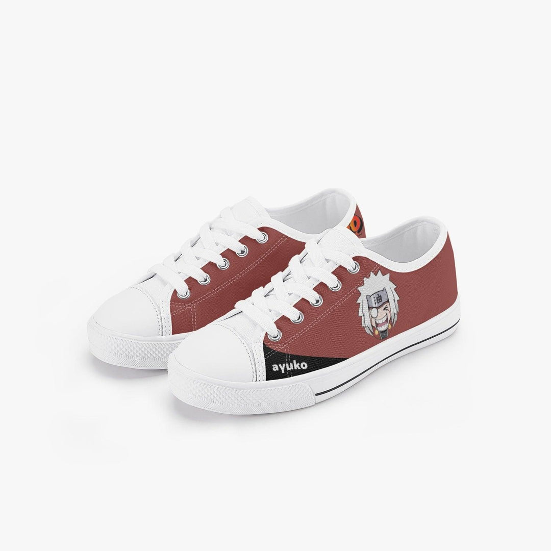 Naruto Shippuden Jaraiya Kids A-Star Low Anime Shoes _ Naruto _ Ayuko