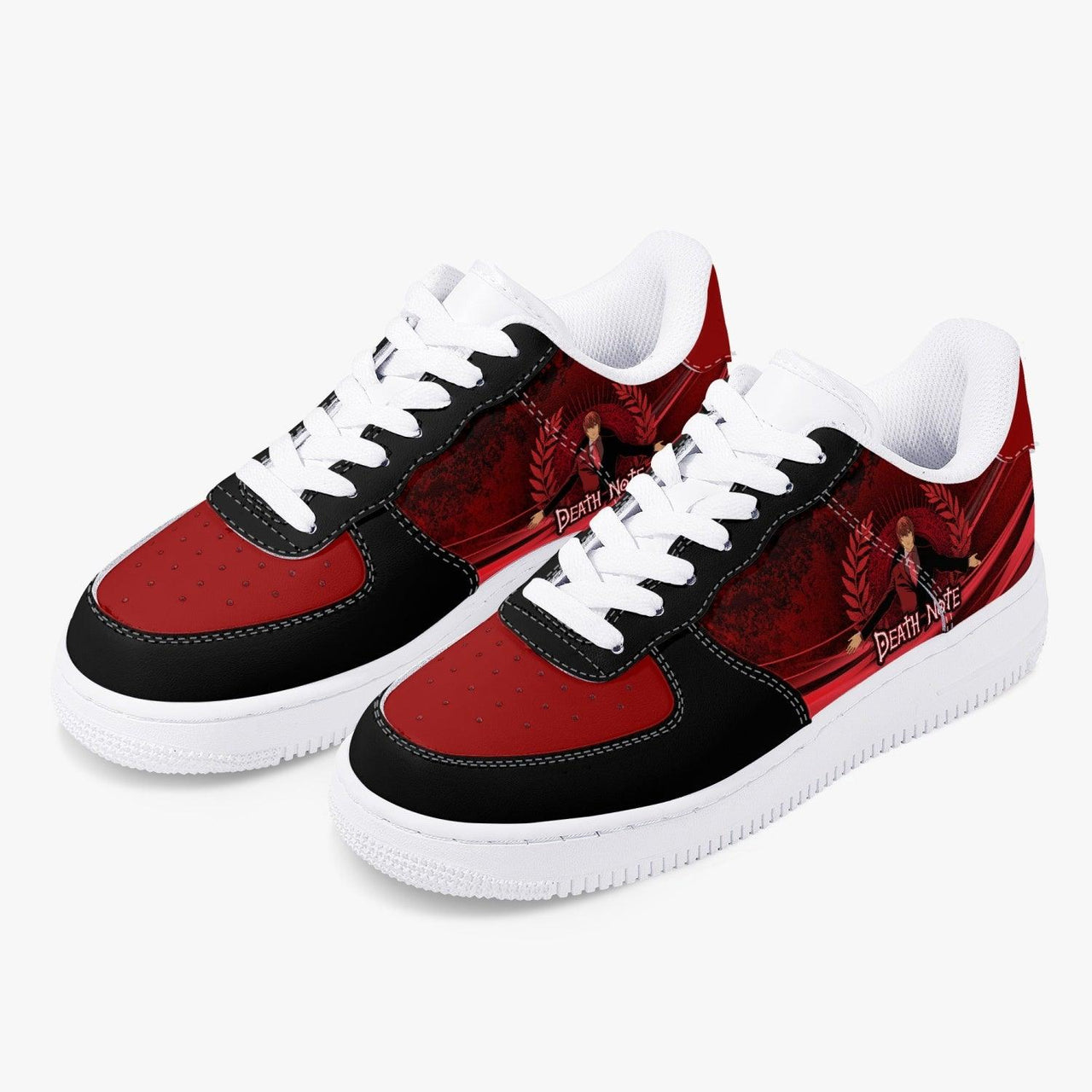 Death Note Light Yagami Red AF1 Anime Shoes _ Death Note _ Ayuko