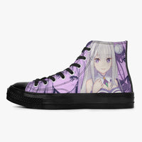 Thumbnail for Re:Zero Emilia A-Star High Anime Shoes _ Re:Zero _ Ayuko