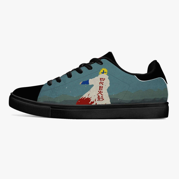 Naruto Shippuden Minato Skate Anime Shoes _ Naruto _ Ayuko