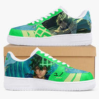 Thumbnail for Black Clover Yuno AF1 Anime Shoes _ Black Clover _ Ayuko