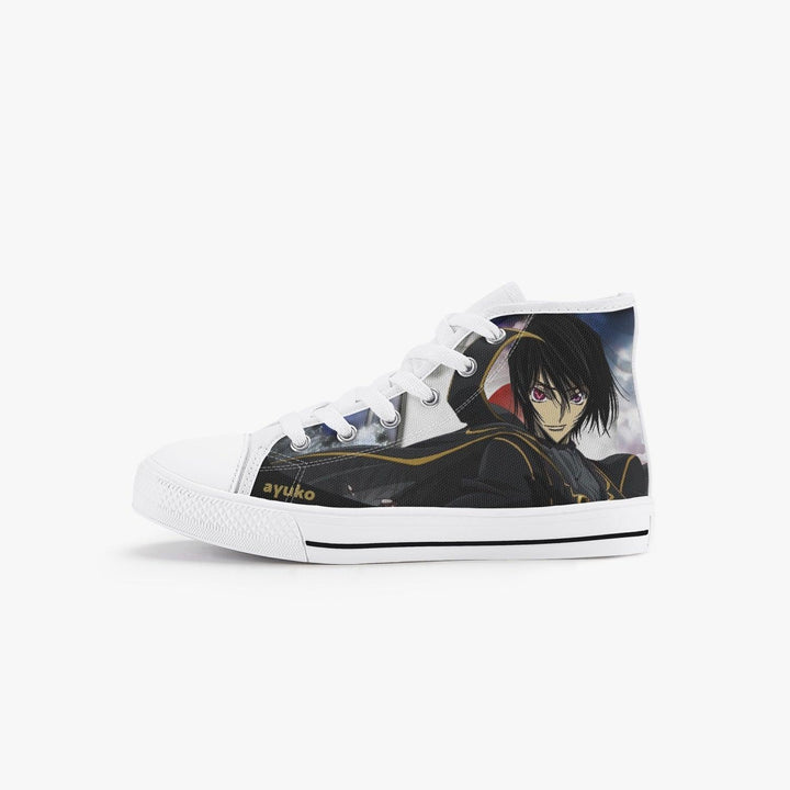 Code Geass Lelouch vi Britannia Kids A-Star High Anime Shoes _ Code Geass _ Ayuko