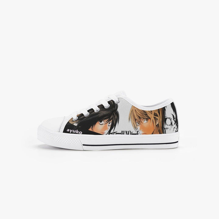 Death Note Light And L Kids A-Star Low Anime Shoes _ Death Note _ Ayuko