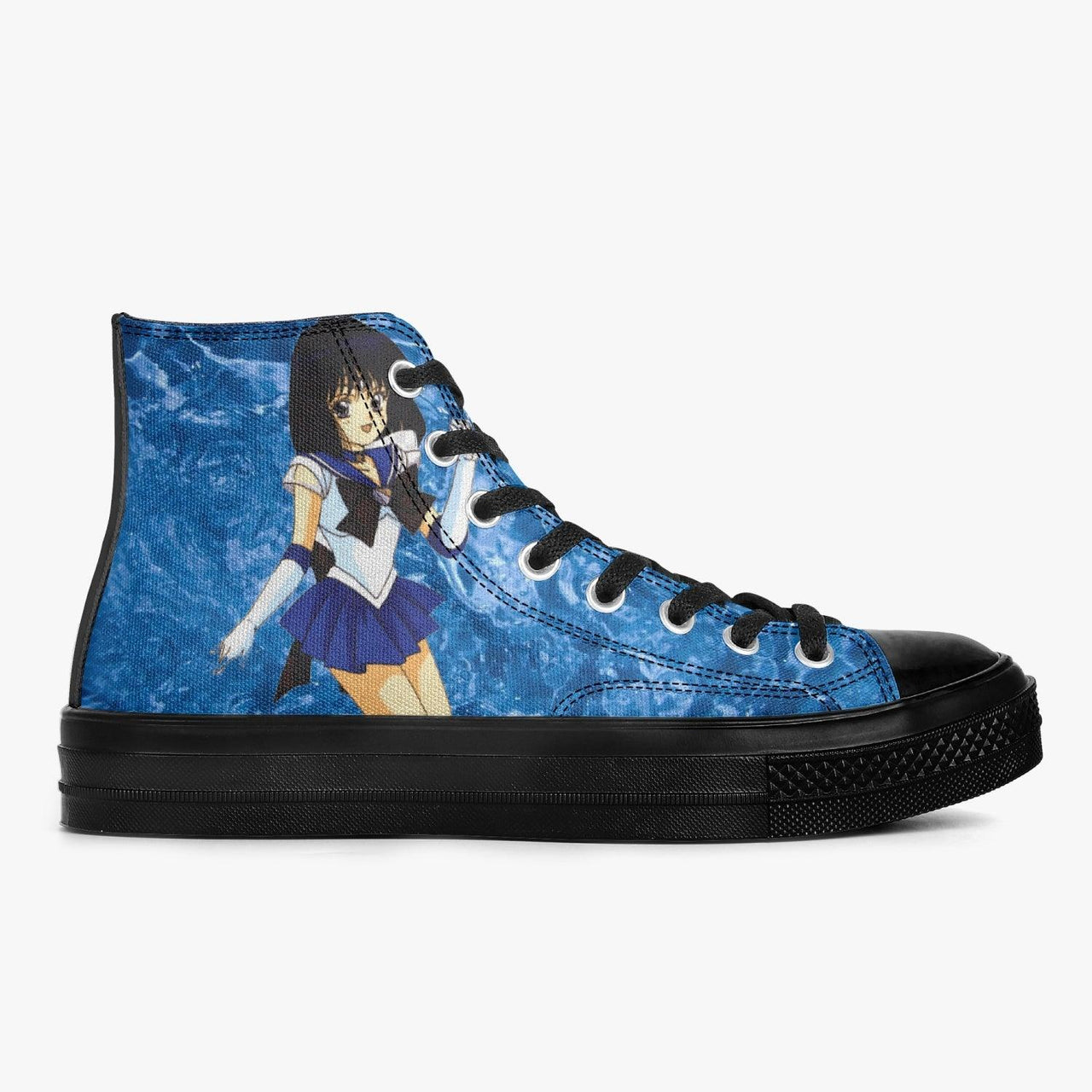 Sailor Moon Sailor Saturn A-Star High Anime Shoes _ Sailor Moon _ Ayuko