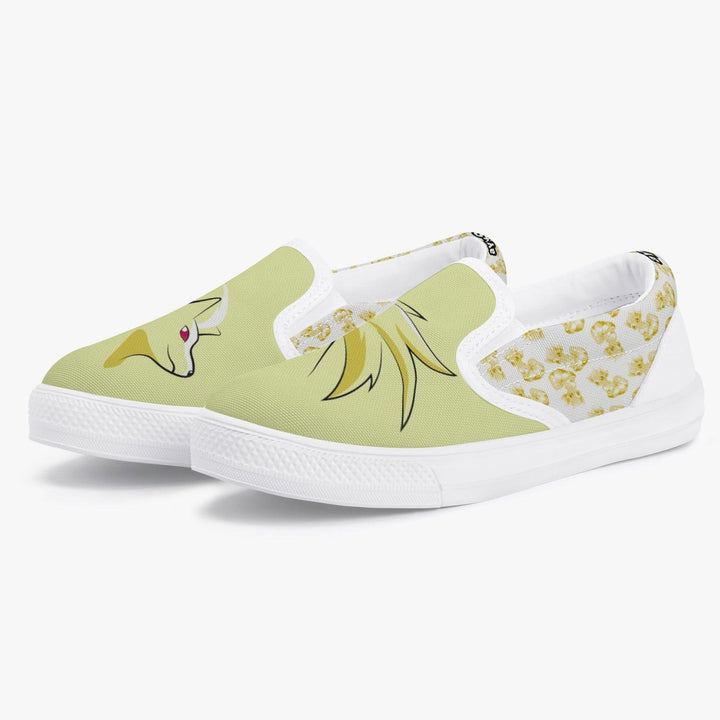 Pokemon Ninetales Kids Slip Ons Anime Shoes _ Pokemon _ Ayuko