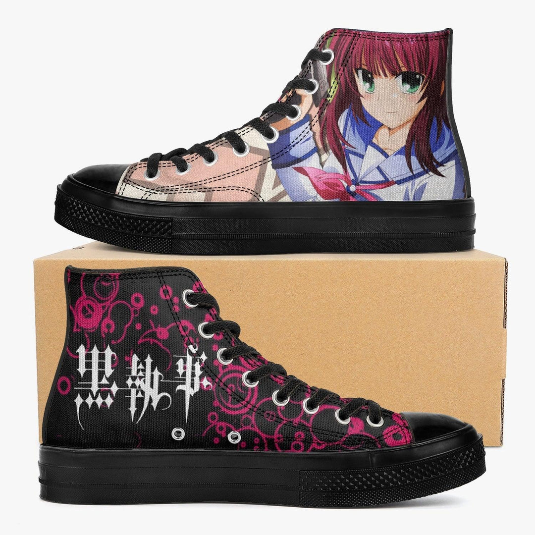 Angel Beats Yuri A-Star High Anime Shoes _ Angel Beats _ Ayuko