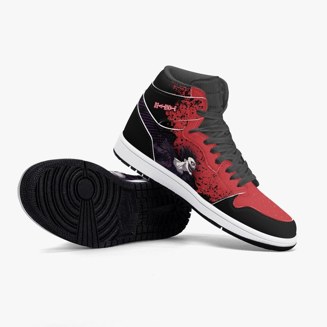 Death Note Ryuk Red-Black JD1 Mid Anime Shoes _ Death Note _ Ayuko