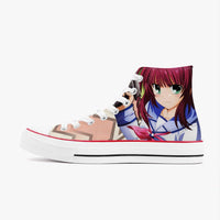 Thumbnail for Angel Beats Yuri A-Star High White Anime Shoes _ Angel Beats _ Ayuko