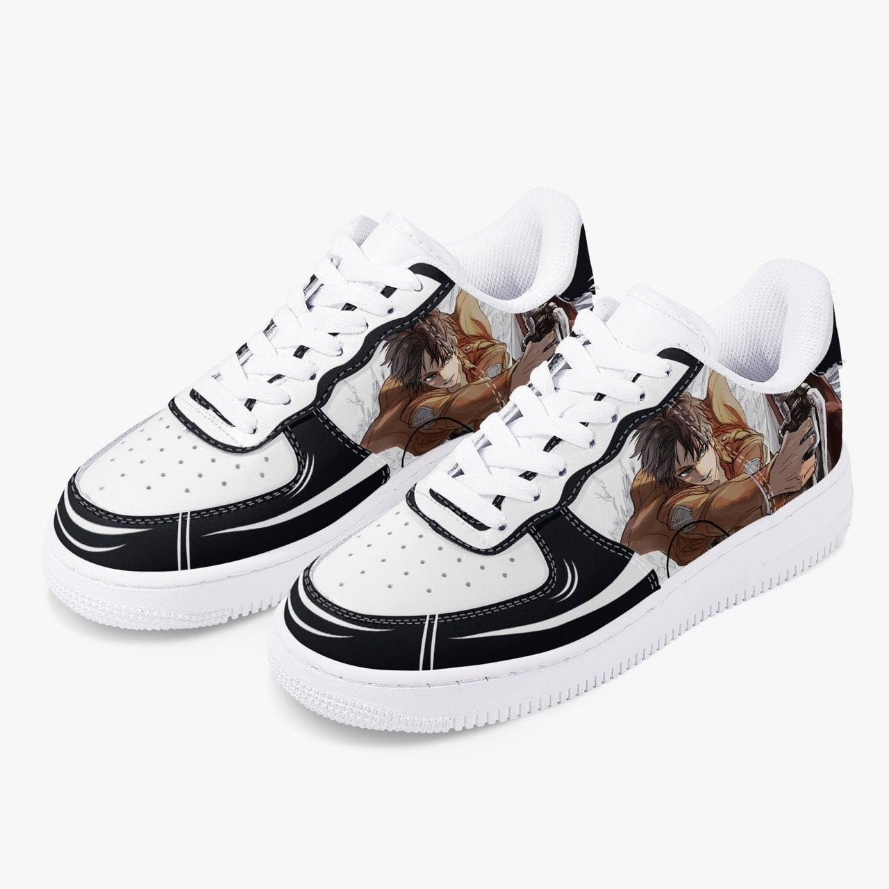 Attack On Titan Eren Yeager AF1 Anime Shoes _ Attack On Titan _ Ayuko