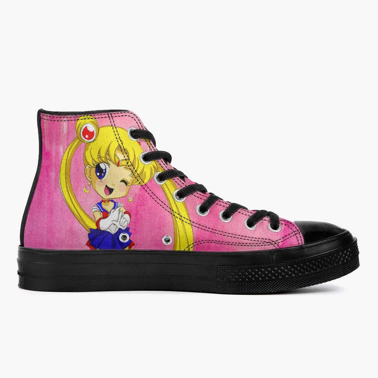 Sailor Moon Chibiusa A-Star High Anime Shoes _ Sailor Moon _ Ayuko