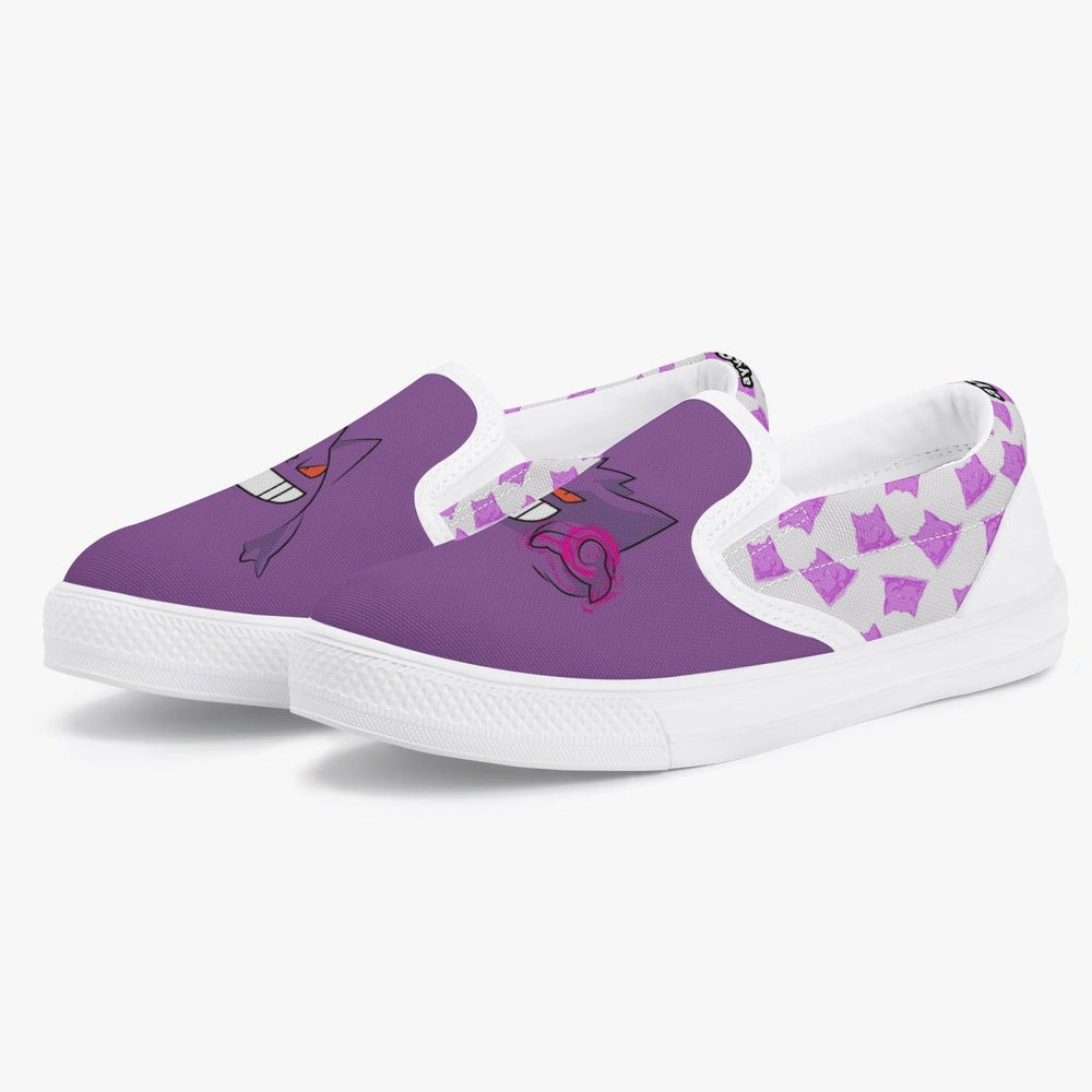 Pokemon Gengar Kids Slipons Anime Shoes _ Pokemon _ Ayuko