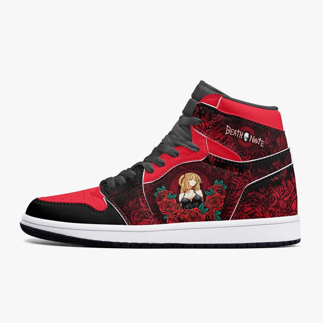 Death Note Misa Red JD1 Mid Anime Shoes _ Death Note _ Ayuko