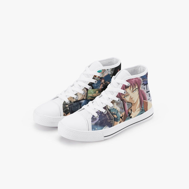 Black Lagoon Kid’s A-Star High Anime Shoes _ Black Lagoon _ Ayuko