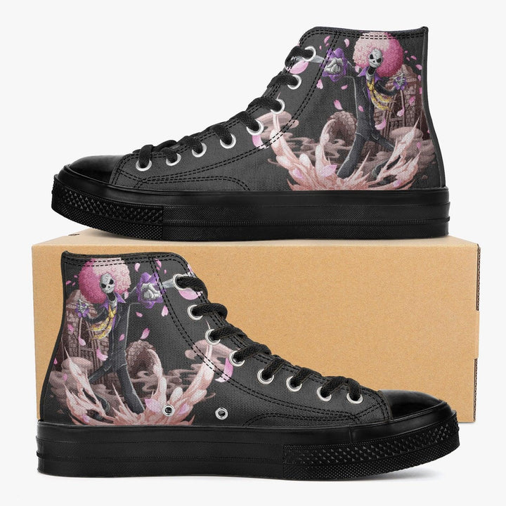 One Piece Brook A-Star High Anime Shoes _ One Piece _ Ayuko