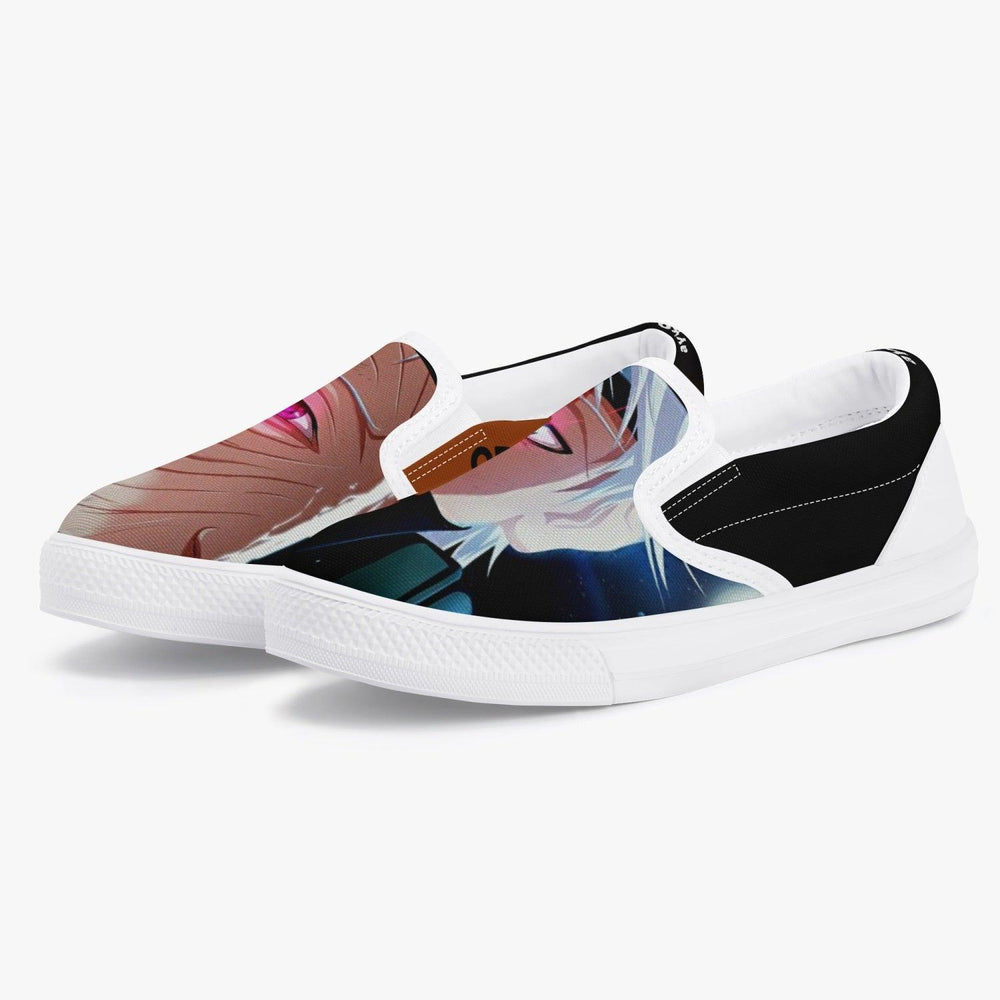 Naruto Shippuden Kakashi Obito Kids Slipons Anime Shoes _ Naruto _ Ayuko