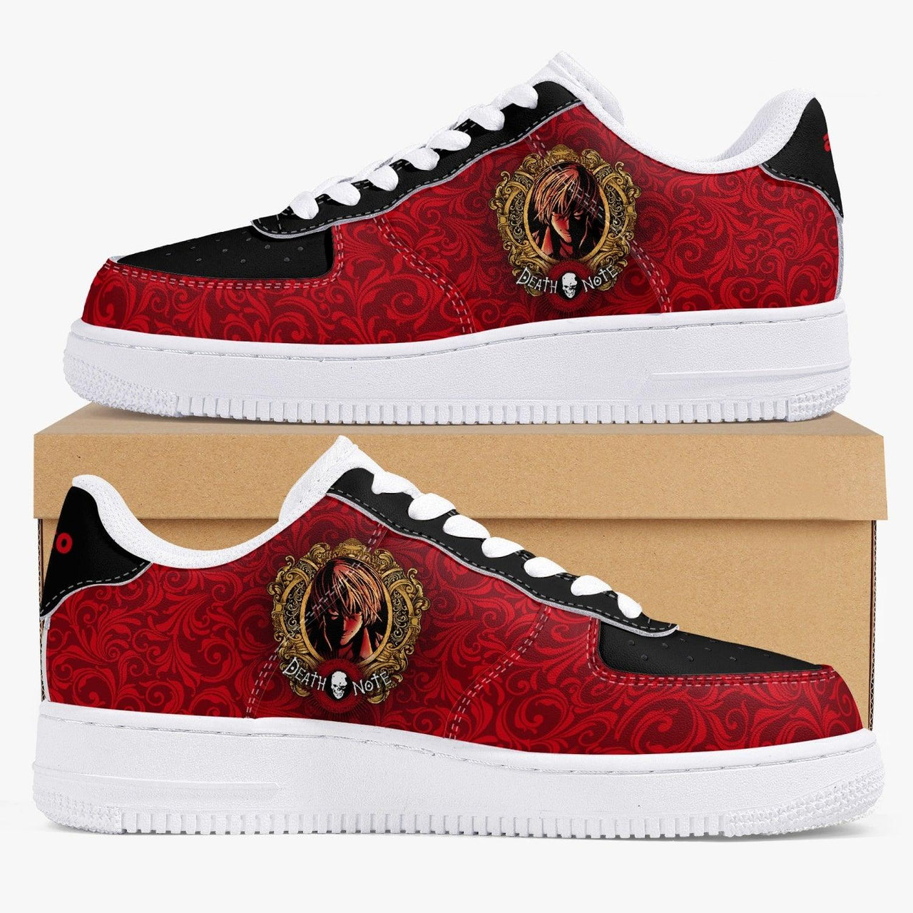 Red Roses Death Note AF1 Anime Shoes _ Death Note _ Ayuko
