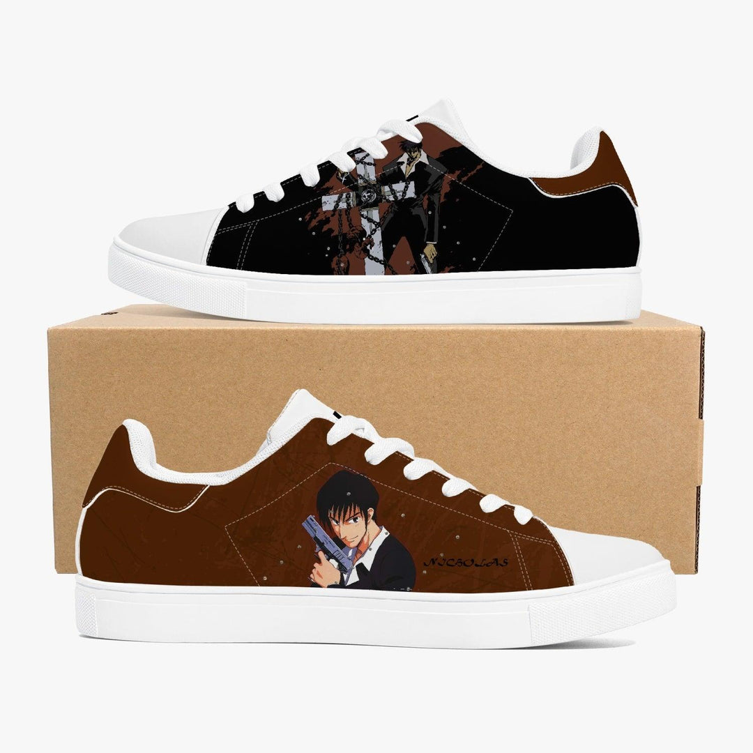 Trigun Nicholas D. Wolfwood Skate Anime Shoes _ Trigun _ Ayuko