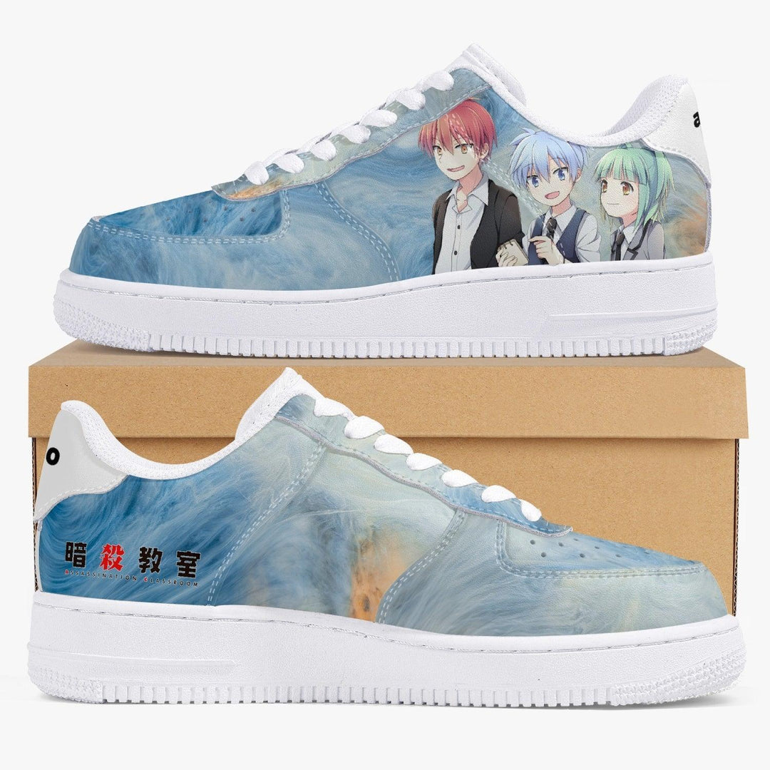 Assassination Classroom Karma Akabane with Nagisa Shiota & Kayano KaedeAF1 Anime Shoes _ Assassination Classroom _ Ayuko