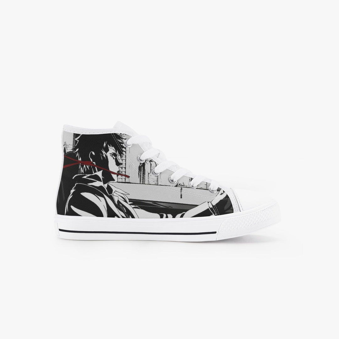 Psycho-Pass Kogami B&W Kids A-Star High Anime Shoes _ Psycho-Pass _ Ayuko