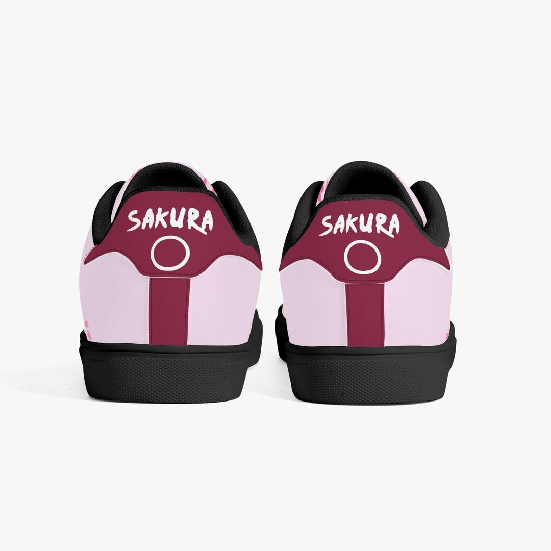 Naruto Shippuden Sakura Haruno Skate Anime Shoes _ Naruto _ Ayuko