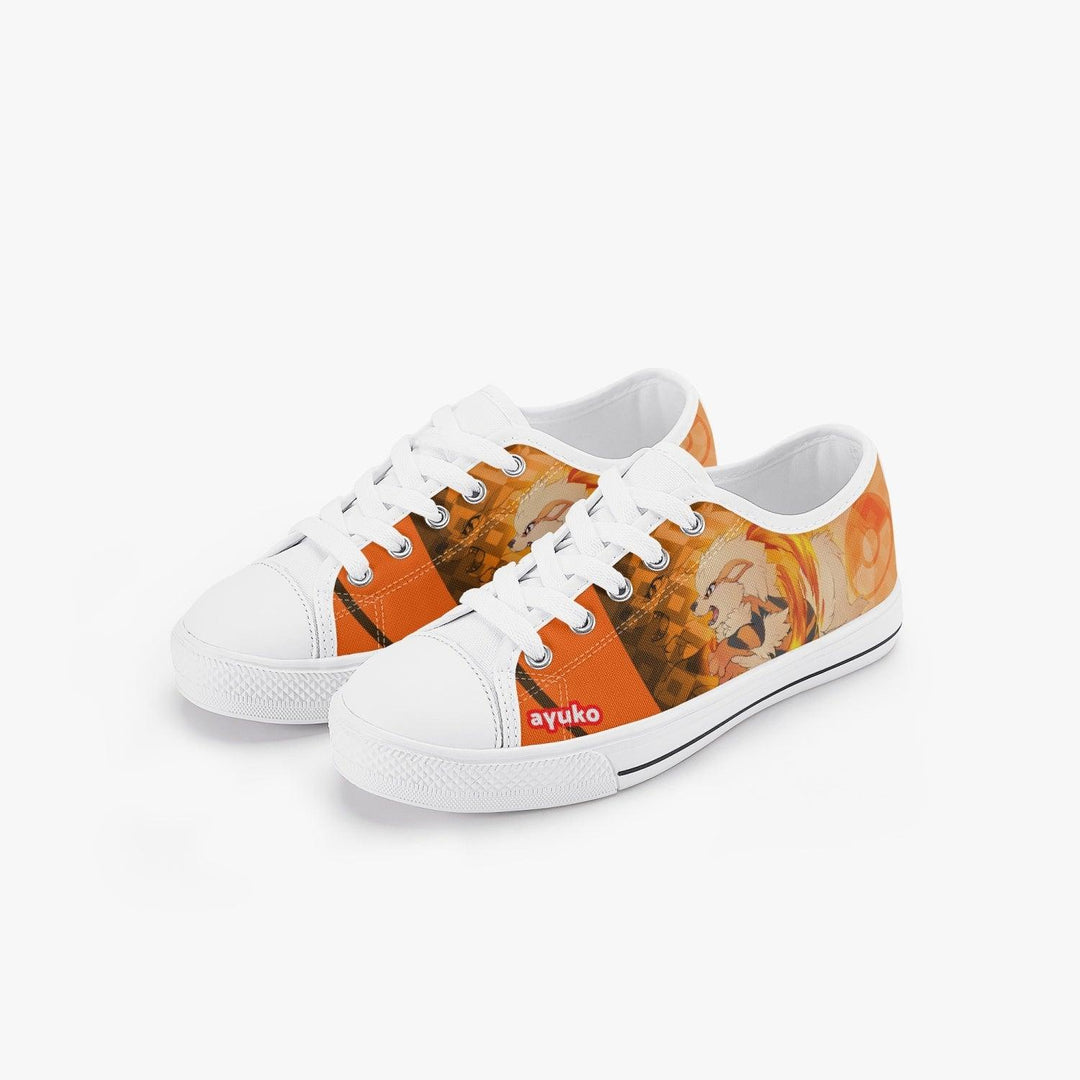 Pokemon Arcanine Kids A-Star Low Anime Shoes _ Pokemon _ Ayuko