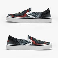Thumbnail for Death Note Ryuk Shinigami Slip Ons Anime Shoes _ Death Note _ Ayuko