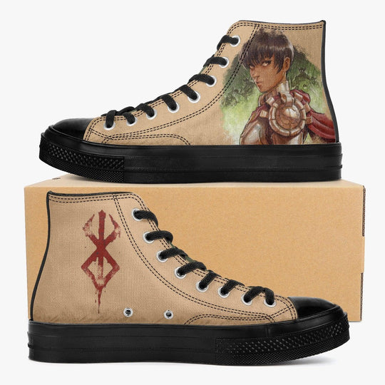 Berserk Casca A-Star High Anime Shoes _ Berserk _ Ayuko