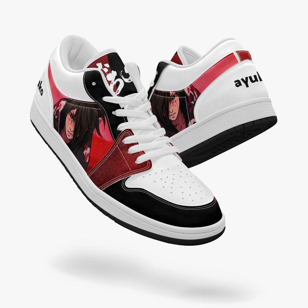 Dororo Hyakkimaru Red/Black JD1 Low Anime Shoes _ Dororo _ Ayuko