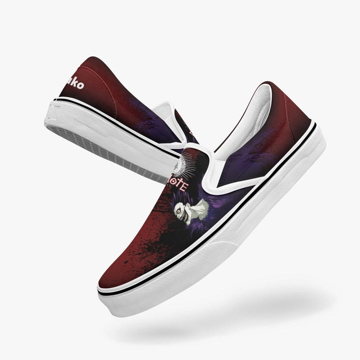 Death Note Ryuk Red Slip Ons Anime Shoes _ Death Note _ Ayuko