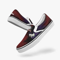 Thumbnail for Death Note Ryuk Red Slip Ons Anime Shoes _ Death Note _ Ayuko