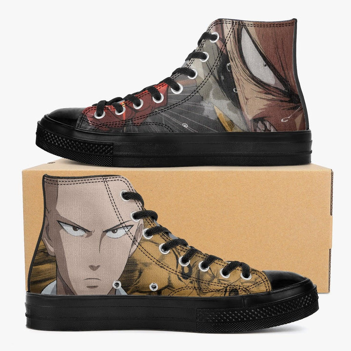 One Punch Man Saitama A-Star High Anime Shoes _ One Punch Man _ Ayuko