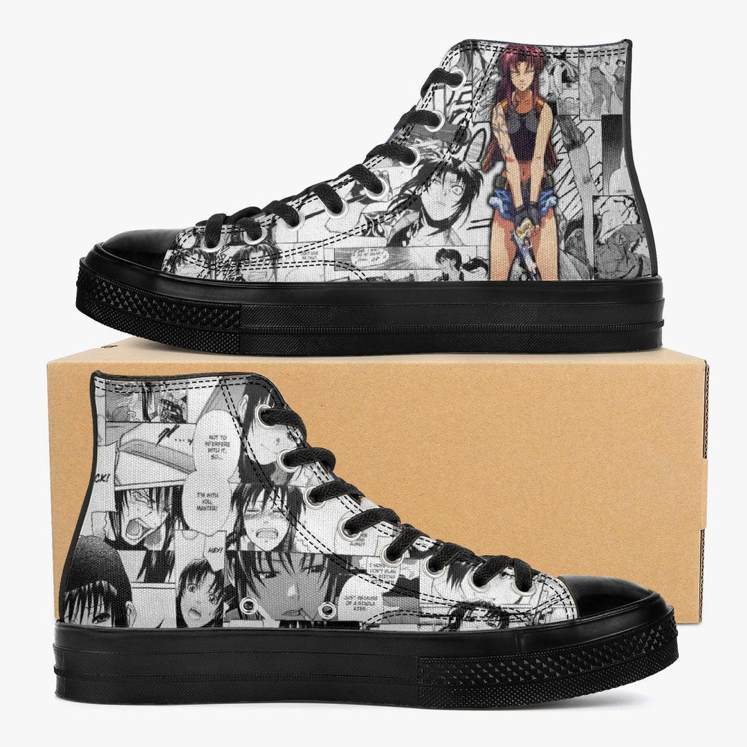 Black Lagoon Revy A-Star Anime Shoes _ Black Lagoon _ Ayuko