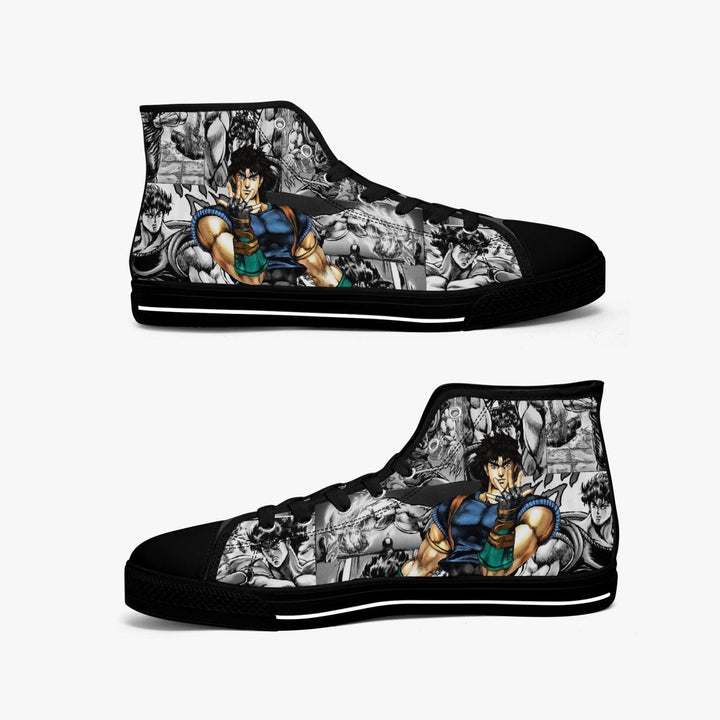 JoJo's Bizarre Adventure Jonathan Joestar A-Star Mid Anime Shoes _ JoJo's Bizarre Adventure _ Ayuko