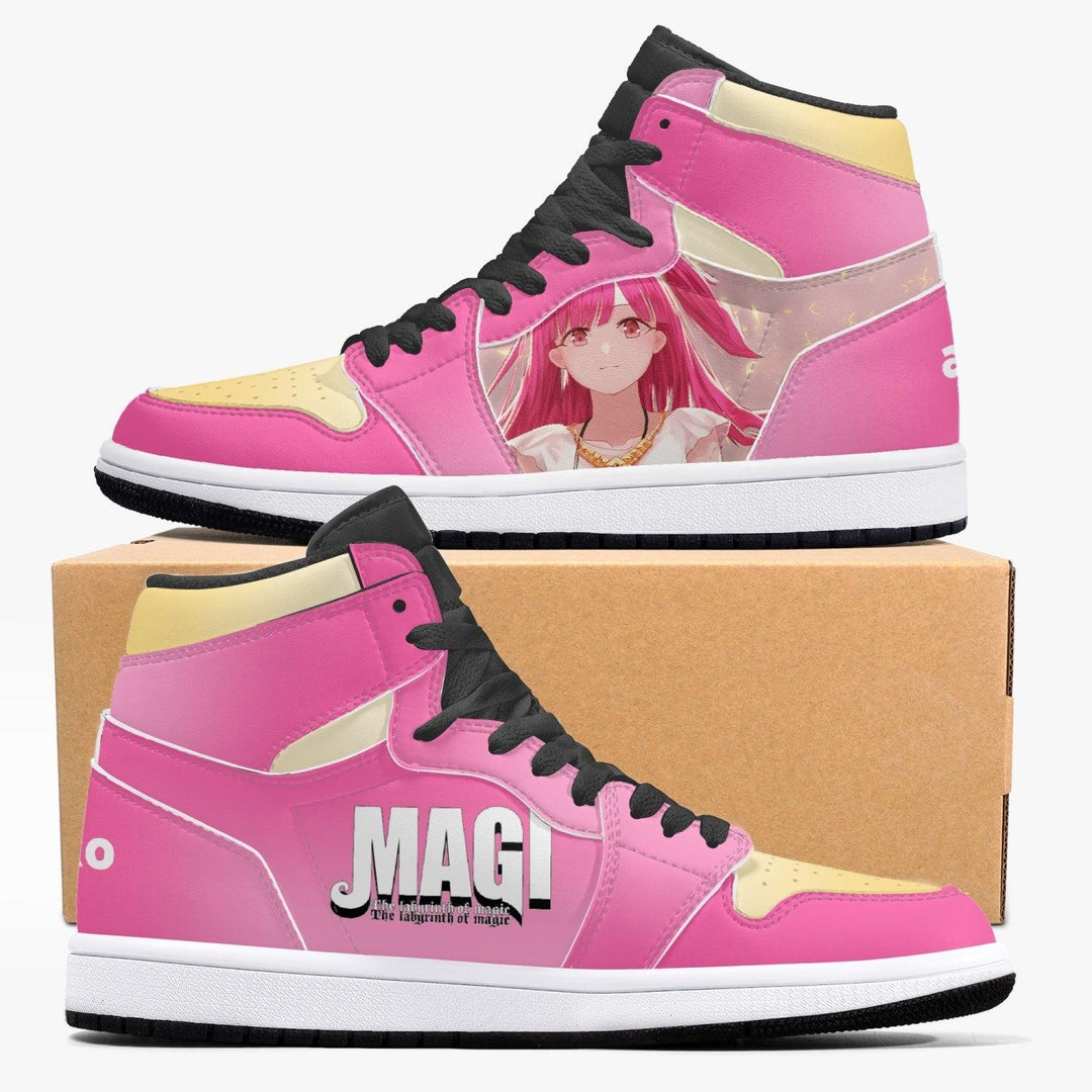 Magi The Labyrinth Of Magic Morgiana JD1 Mid Anime Shoes _ Magi The Labyrinth Of Magic _ Ayuko