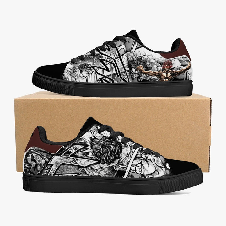 Baki Yujiro Skate Anime Shoes _ Baki _ Ayuko