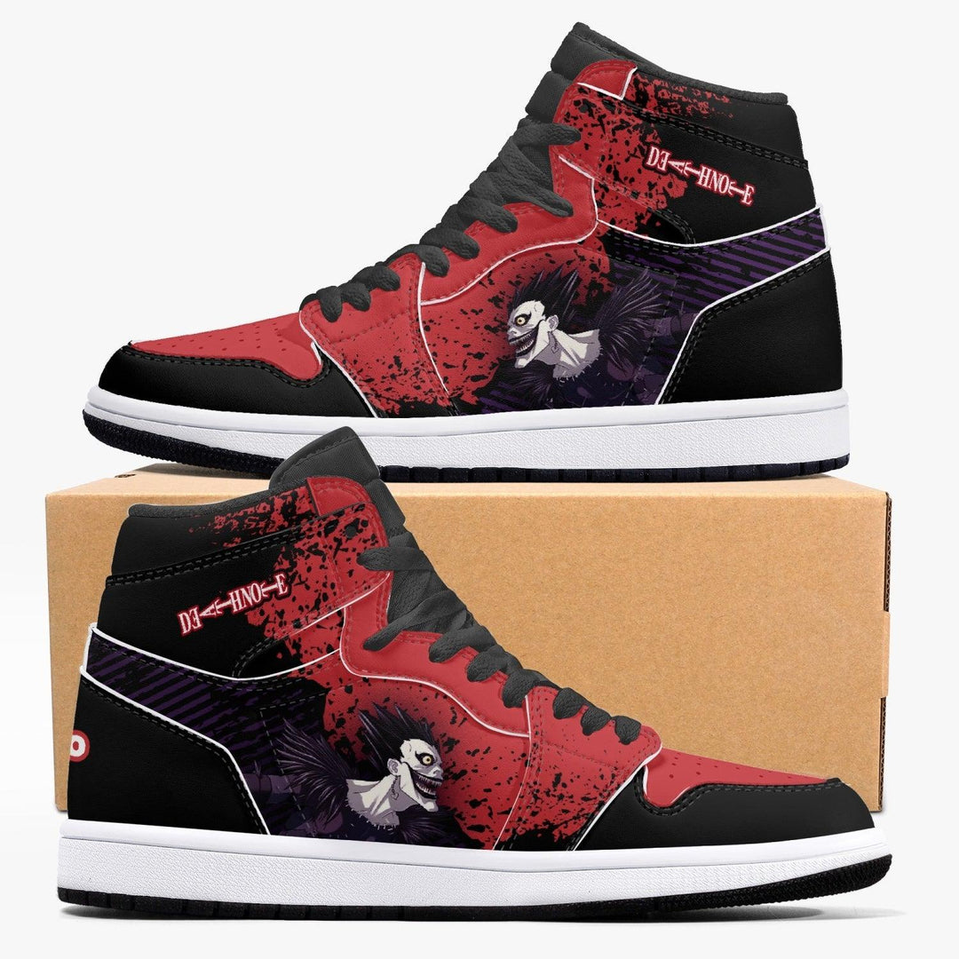 Death Note Ryuk Red-Black JD1 Mid Anime Shoes _ Death Note _ Ayuko