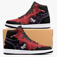 Thumbnail for Death Note Ryuk Red-Black JD1 Mid Anime Shoes _ Death Note _ Ayuko