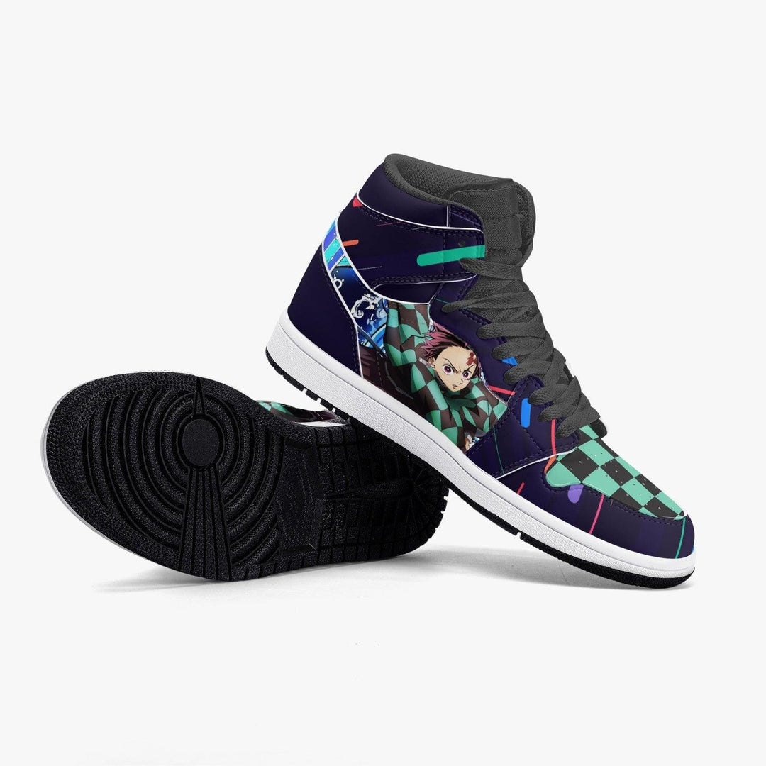 Demon Slayer Tanjiro Kamado JD1 Mid Anime Shoes _ Demon Slayer _ Ayuko